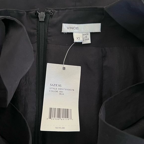 NWT Vince LBD Sleeveless Dress Size Extra Small - Picture 11 of 14